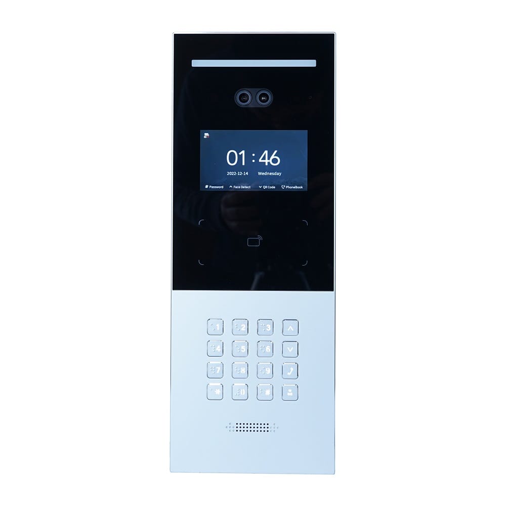 DH Multi-language Apartment IP Video Intercom VTO6531F IP Face Recognition Door Station,support RFID door phone,SIP Doorbell