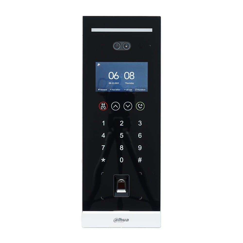 Dahua Multi-language Apartment IP Video Intercom VTO6541H Digital Face Recognition Outdoor Station,door phone,SIP Doorbell